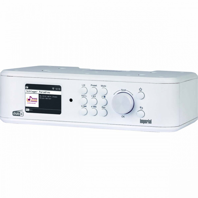 imperial DABMAN i460 multifunktionell radio vit-silver imperial DABMAN i460 multifunktionell radio vit-silver
