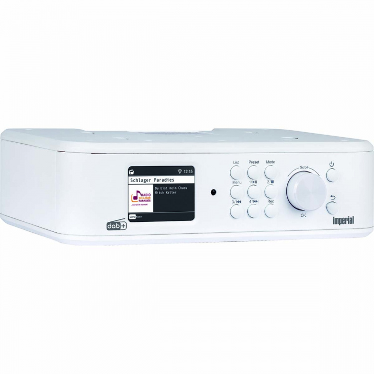 imperial DABMAN i460 multifunktionell radio vit-silver imperial DABMAN i460 multifunktionell radio vit-silver