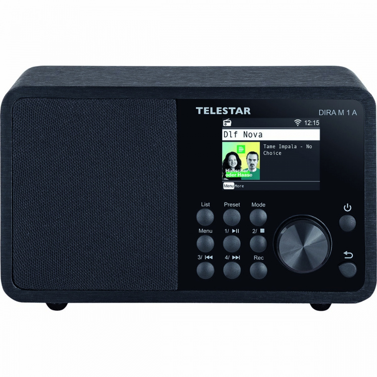 TELESTAR DIRA M 1 A EWF Kompakt Mono Multifunktionsradio Svart TELESTAR DIRA M 1 A EWF Kompakt Mono Multifunktionsradio Svart