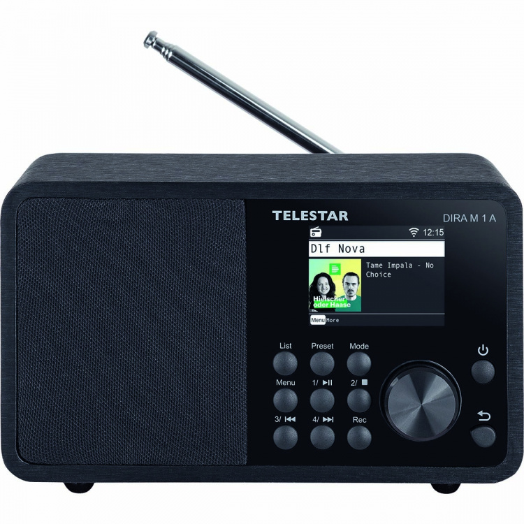 TELESTAR DIRA M 1 A EWF Kompakt Mono Multifunktionsradio Svart TELESTAR DIRA M 1 A EWF Kompakt Mono Multifunktionsradio Svart