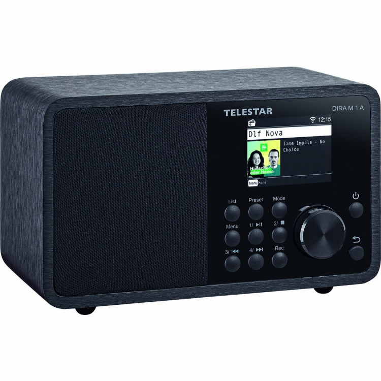 TELESTAR DIRA M 1 A EWF Kompakt Mono Multifunktionsradio Svart TELESTAR DIRA M 1 A EWF Kompakt Mono Multifunktionsradio Svart