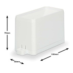 Alecto Väderstation med trådlös sensor Svart / Grå