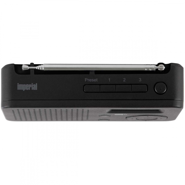 imperial DABMAN 17 bärbar DAB+/FM-radio med Bluetooth svart