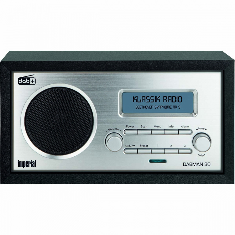 imperial DABMAN 30 Svart DAB+ / FM