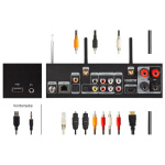 imperial DABMAN i560 CD All-in-one HiFi System med förstärkare och CD-spelare DAB+ / FM / Internet / Bluetooth Svart imperial DABMAN i560 CD All-in-one HiFi System med förstärkare och CD-spelare DAB+ / FM / Internet / Bluetooth Svart