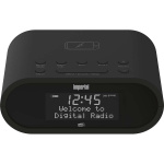 imperial DABMAN d20 DAB+ och FM-radio väckarklocka Svart