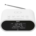 imperial DABMAN d20 DAB+ och FM-radio väckarklocka Vit