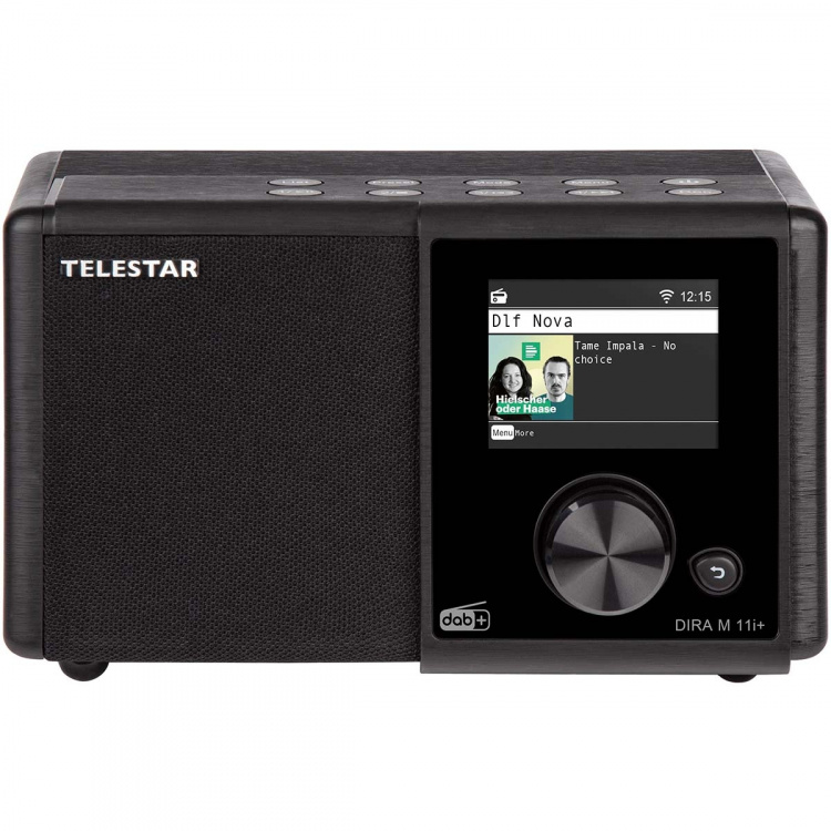 TELESTAR DIRA M11i+ Kompakt multifunktionsradio EWF DAB+ / FM / Internet / Bluetooth