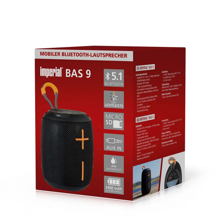 imperial BAS 9 Bluetooth-högtalare