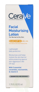 Cerave Facial Moisturising Lotion SPF50 52 ml For Normal To Dry Skin