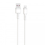 XO kabel NB-Q166 USB - USB-C 1,0 m 5A vit