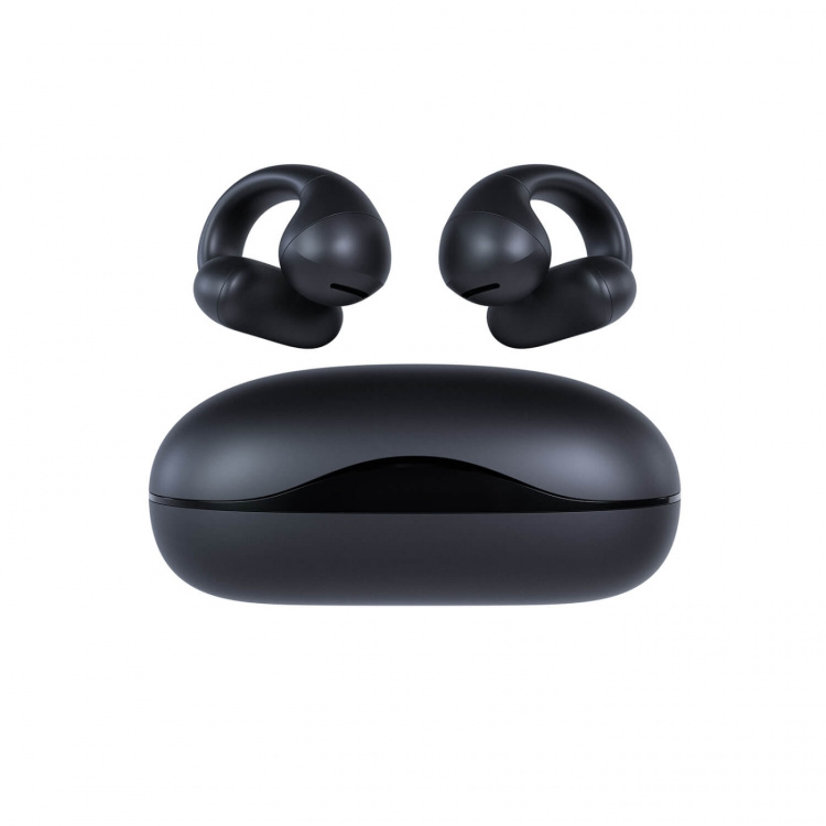 Happy Plugs Hörlur Clip OWS True-Wireless Svart