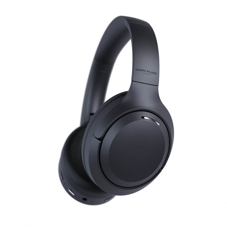 Happy Plugs Hörlur Play Lite Over-Ear Trådlös Svart Happy Plugs Hörlur Play Lite Over-Ear Trådlös Svart