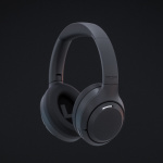 Happy Plugs Hörlur Play Lite Over-Ear Trådlös Svart Happy Plugs Hörlur Play Lite Over-Ear Trådlös Svart