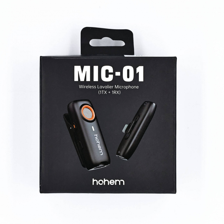 Hohem Mikrofon MIC-01 1TX 1RX Lightning Hohem Mikrofon MIC-01 1TX 1RX Lightning