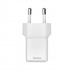 Hama Mini Snabbladdare USB-C PD 25W Vit