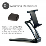 Desire2 Tablet-hållare 2-i-1 XL Vägg och Bärbar upp till 12,9