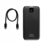 Hama Powerbank PD 20000mAh 2xUSB-C+1xUSB-A Antracit Hama Powerbank PD 20000mAh 2xUSB-C+1xUSB-A Antracit