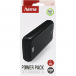 Hama Powerbank 24000mAh 2xUSB-A+1xUSB-C Antracit Hama Powerbank 24000mAh 2xUSB-A+1xUSB-C Antracit