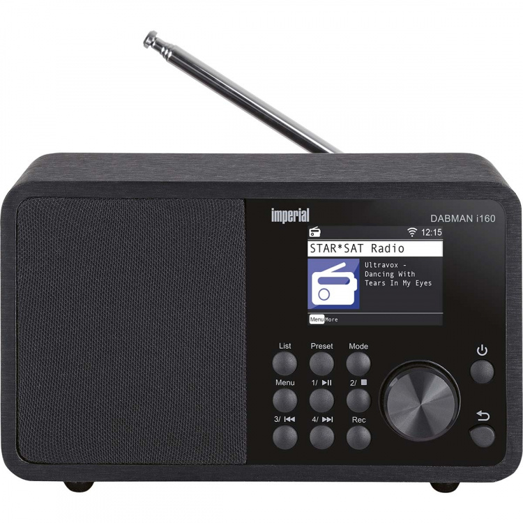 imperial DABMAN i160 DAB+ och Internetradio Svart