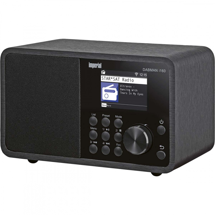 imperial DABMAN i160 DAB+ och Internetradio Svart