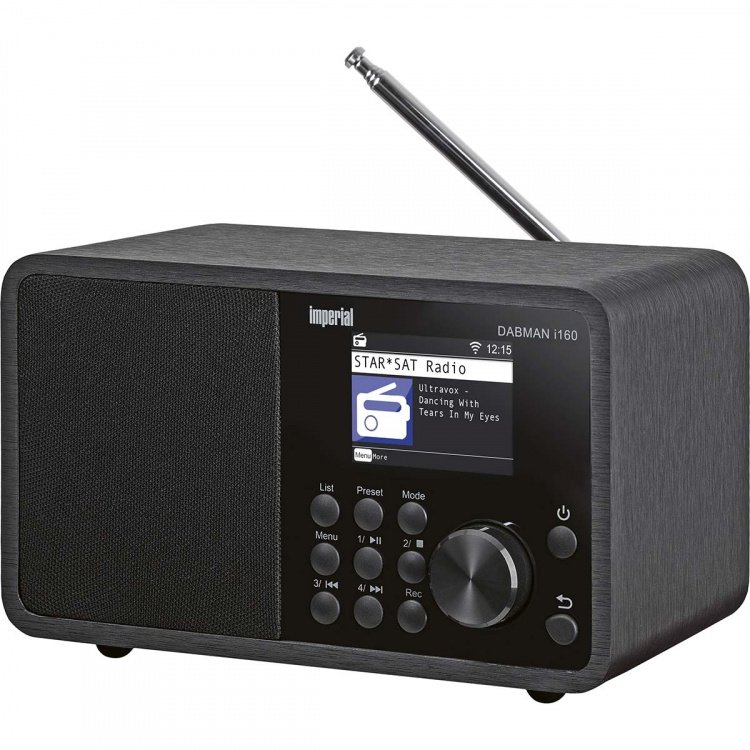 imperial DABMAN i160 DAB+ och Internetradio Svart