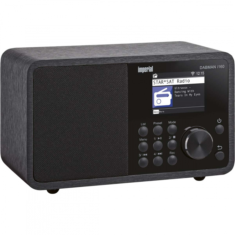imperial DABMAN i160 DAB+ och Internetradio Svart