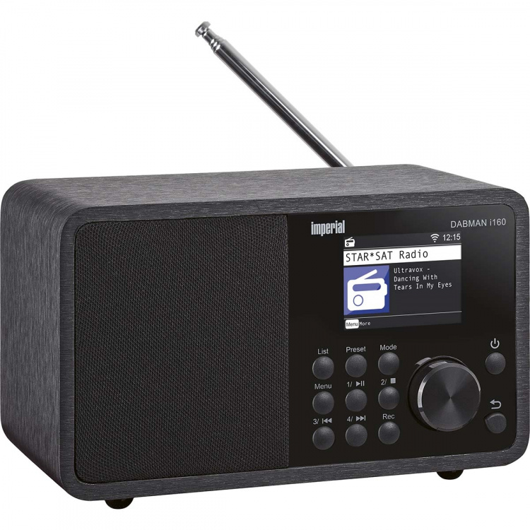 imperial DABMAN i160 DAB+ och Internetradio Svart