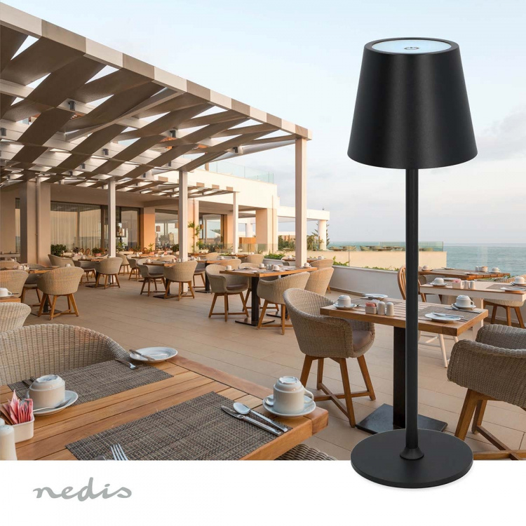 Nedis LED Bordslampa | LED | 1.8 W | 150 lm | 3000 - 6000 K | Svart