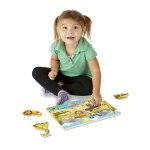 Melissa & Doug Träpussel Safari