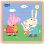 Barbo Toys Peppa Pig träpussel Rebecca