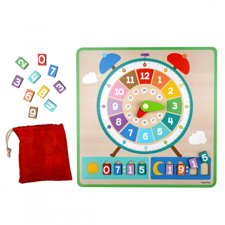 Barbo Toys Barbo Classic Klockslagstavla Barbo Toys Barbo Classic Klockslagstavla