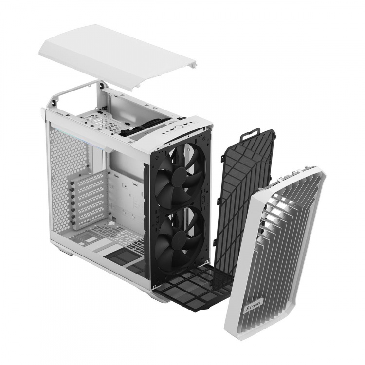 Fractal Design Torrent Compact vit TG klar nyans