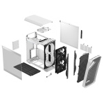 Fractal Design Torrent Compact vit TG klar nyans