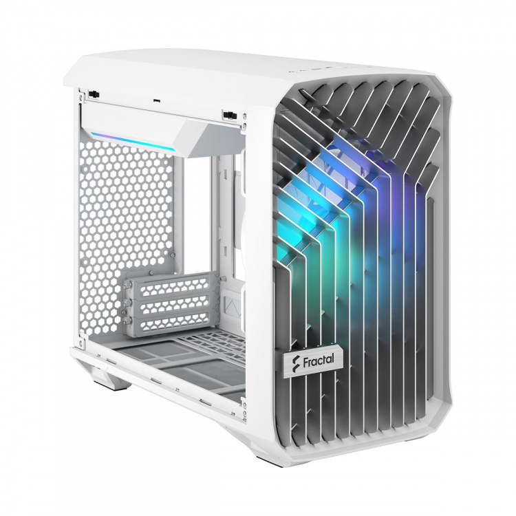 Fractal Design Torrent Nano RGB Vit TG Klar färgton