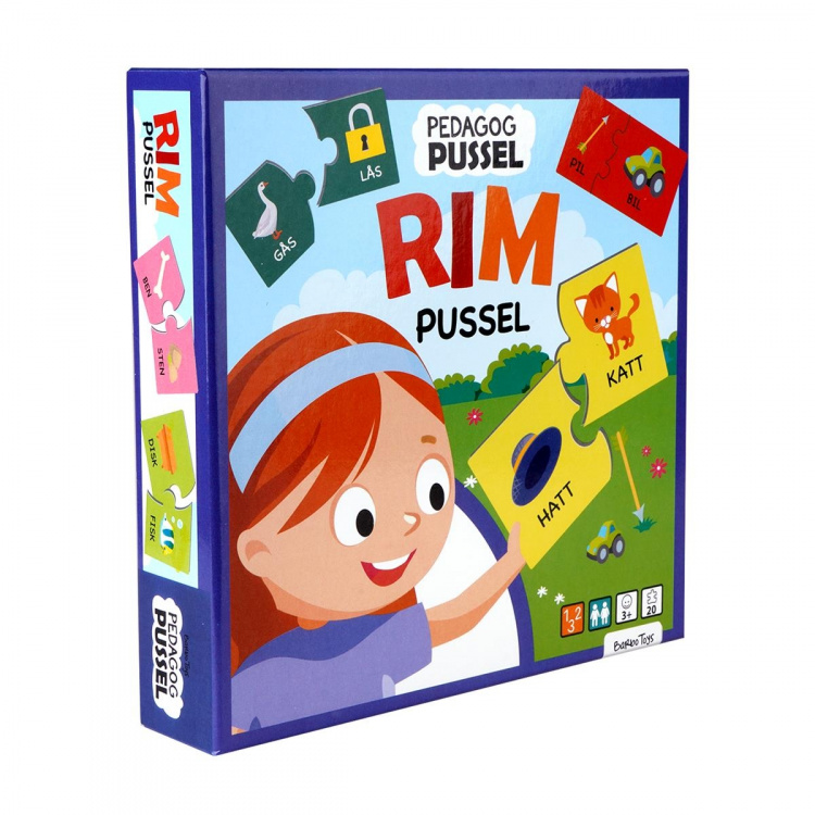 Barbo Toys Barbo Klassisk Pedagog Spel Rim Pussel (SE) Barbo Toys Barbo Klassisk Pedagog Spel Rim Pussel (SE)