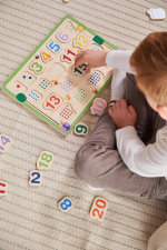 Barbo Toys Barbo Klassiskt 1-2-3 pussel i trä