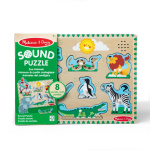 Melissa & Doug Ljudpussel Djurparksdjur