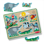 Melissa & Doug Ljudpussel Djurparksdjur