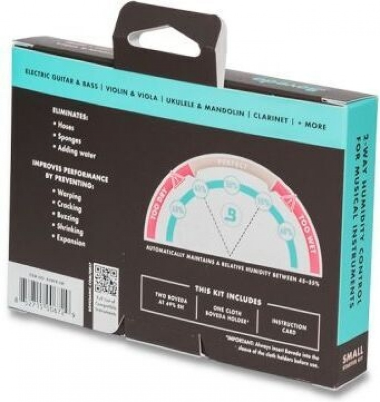 Boveda Starter Kit Liten luftfuktare för gitarr