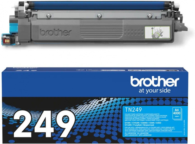 Brother TN249C laserbläckpatron, cyan