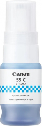 Canon GI-55C påfyllningsbar cylinder, cyanid