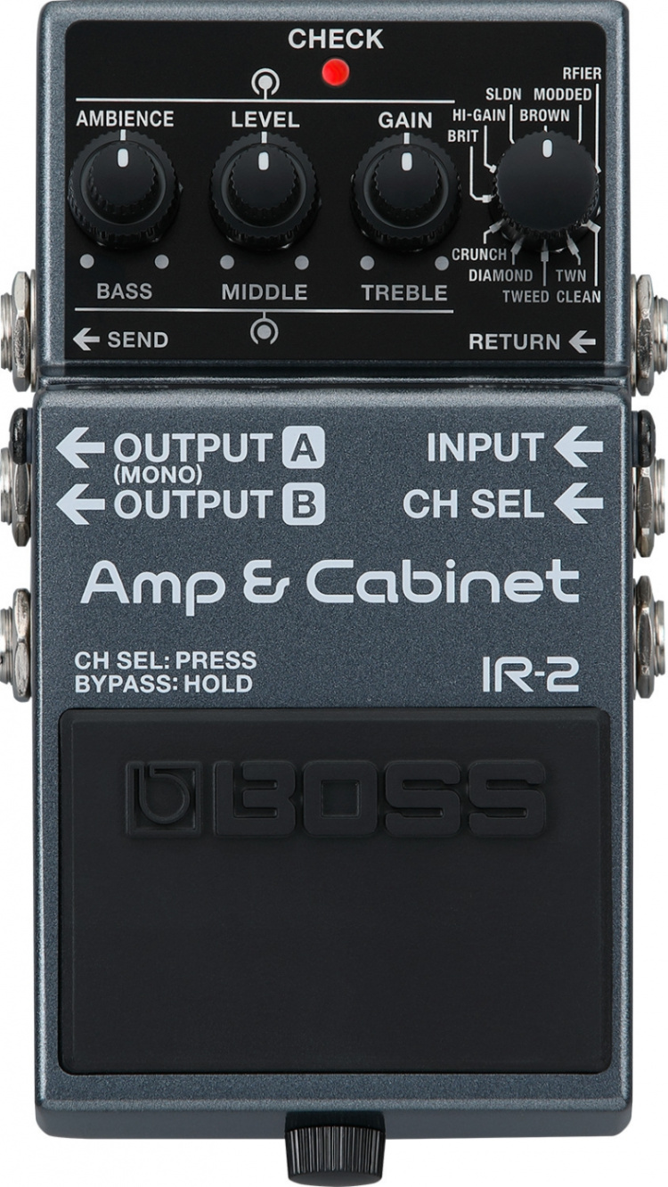 Boss IR-2 pedal för förstärkare och kabinett