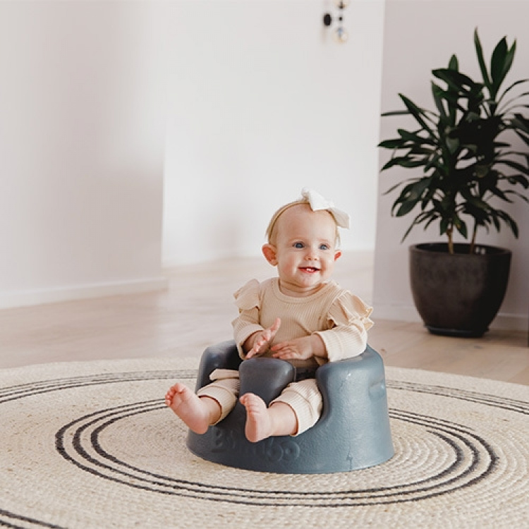 Bumbo Floor Seat - babysitter, cool grå
