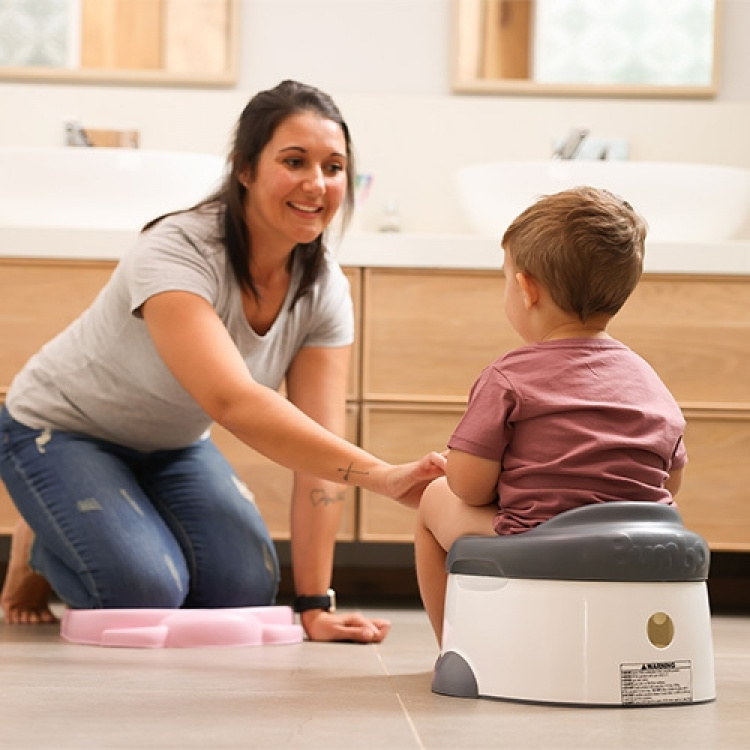 Bumbo Step N Potty - pallpottan, hemlock