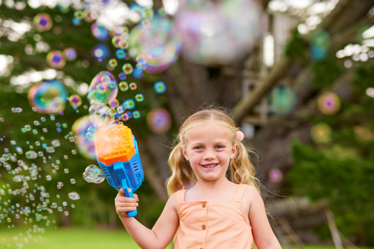 BUNCH O BUBBLES Mega Bubble Blaster - stor motoriserad bubbelkanon