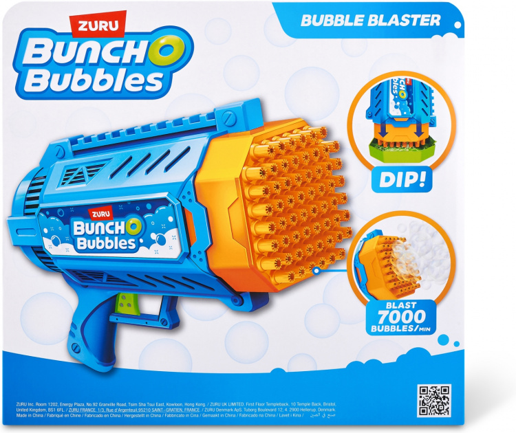 BUNCH O BUBBLES Mega Bubble Blaster - stor motoriserad bubbelkanon