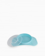 Twistshake Click-mat mini + tallrik blå