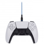 EgoGear Kabel SCH10 Vit/Blå Typ-C 3m Flätad för PS5 EgoGear Kabel SCH10 Vit/Blå Typ-C 3m Flätad för PS5