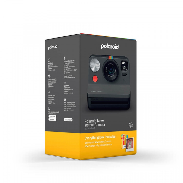 Polaroid Kamera Now Gen. 2 Everything Box Svart